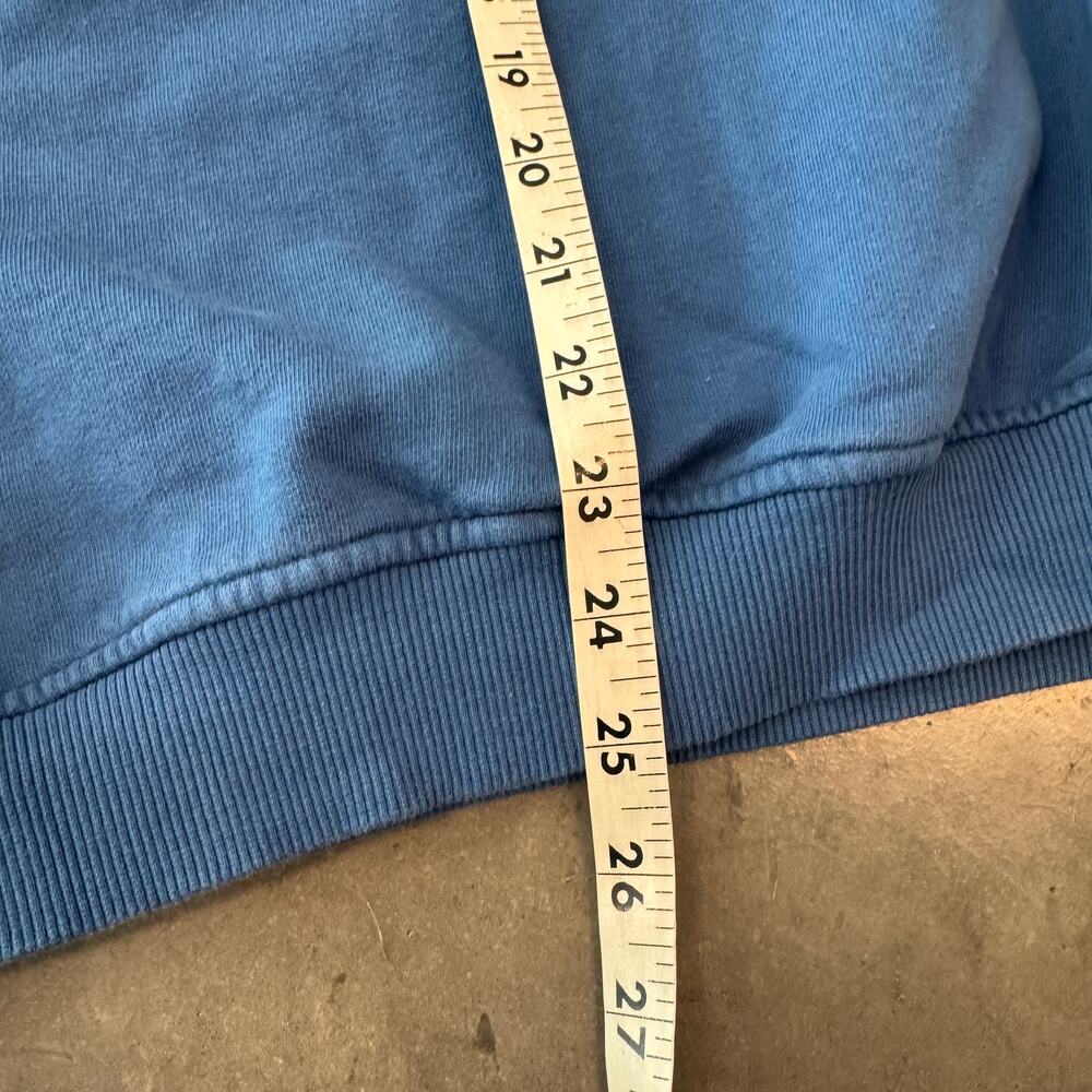 Vintage Y2K Urban Outfitters Cozy Blue 3 Longsleeve Crewneck Sweatshirt S - Picture 6 of 6